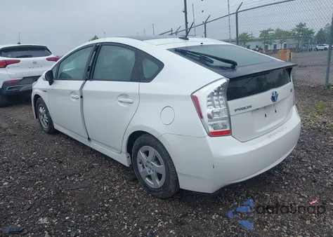 2010 Toyota Prius Iii from USA, damaged, VIN JTDKN3DU9A1099471